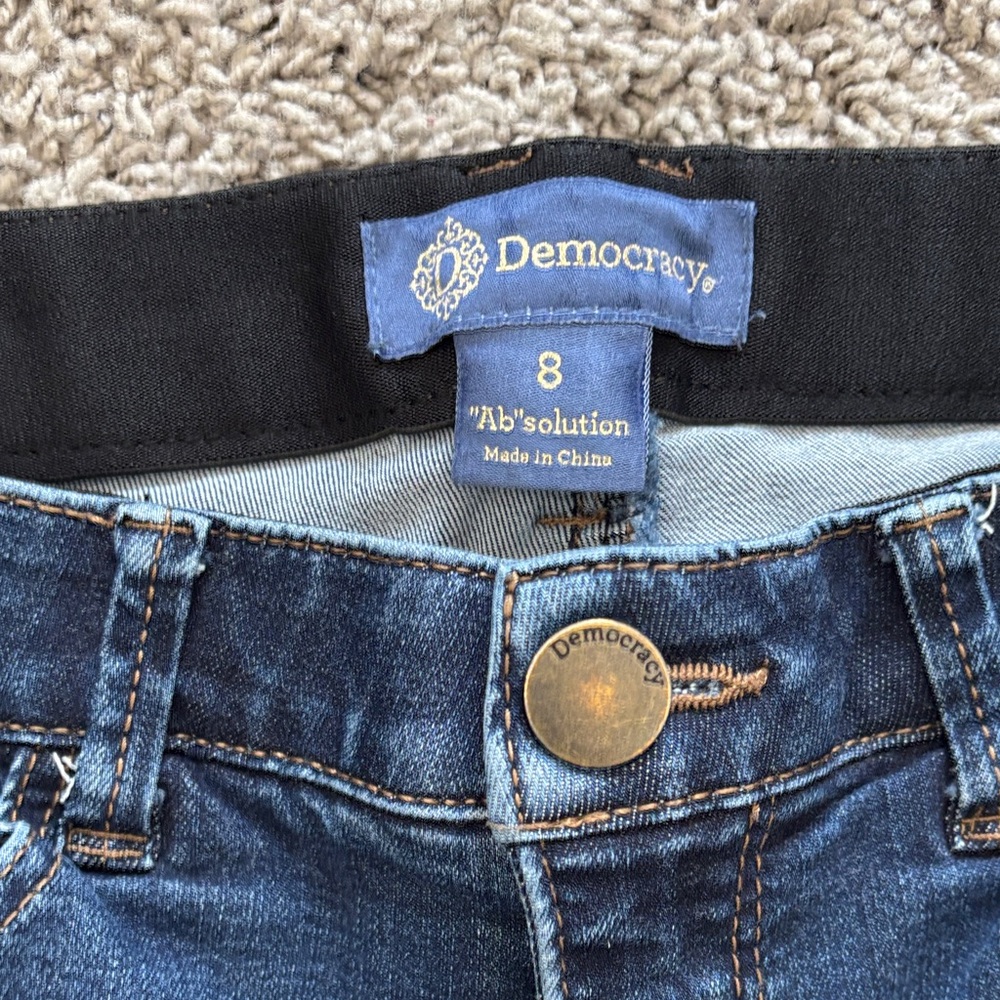 Democracy Dark Blue Skinny Jeans - Picture 3 of 12